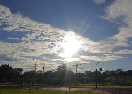 Semana começa com sol e chuva para Mato Grosso do Sul