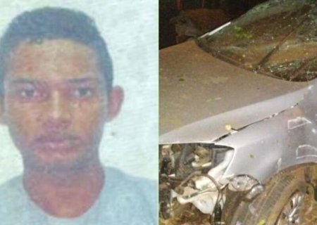 Motorista morre ao ser ejetado em capotamento na BR-267, em Nova Andradina