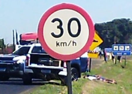 Confronto com a PM deixa um morto na MS-306, em Chapadão do Sul