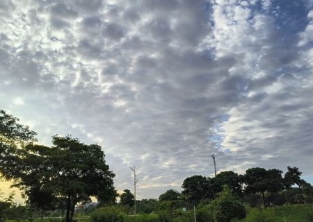 MS vive gangorra de temperaturas com clima ameno e quente nesta terça